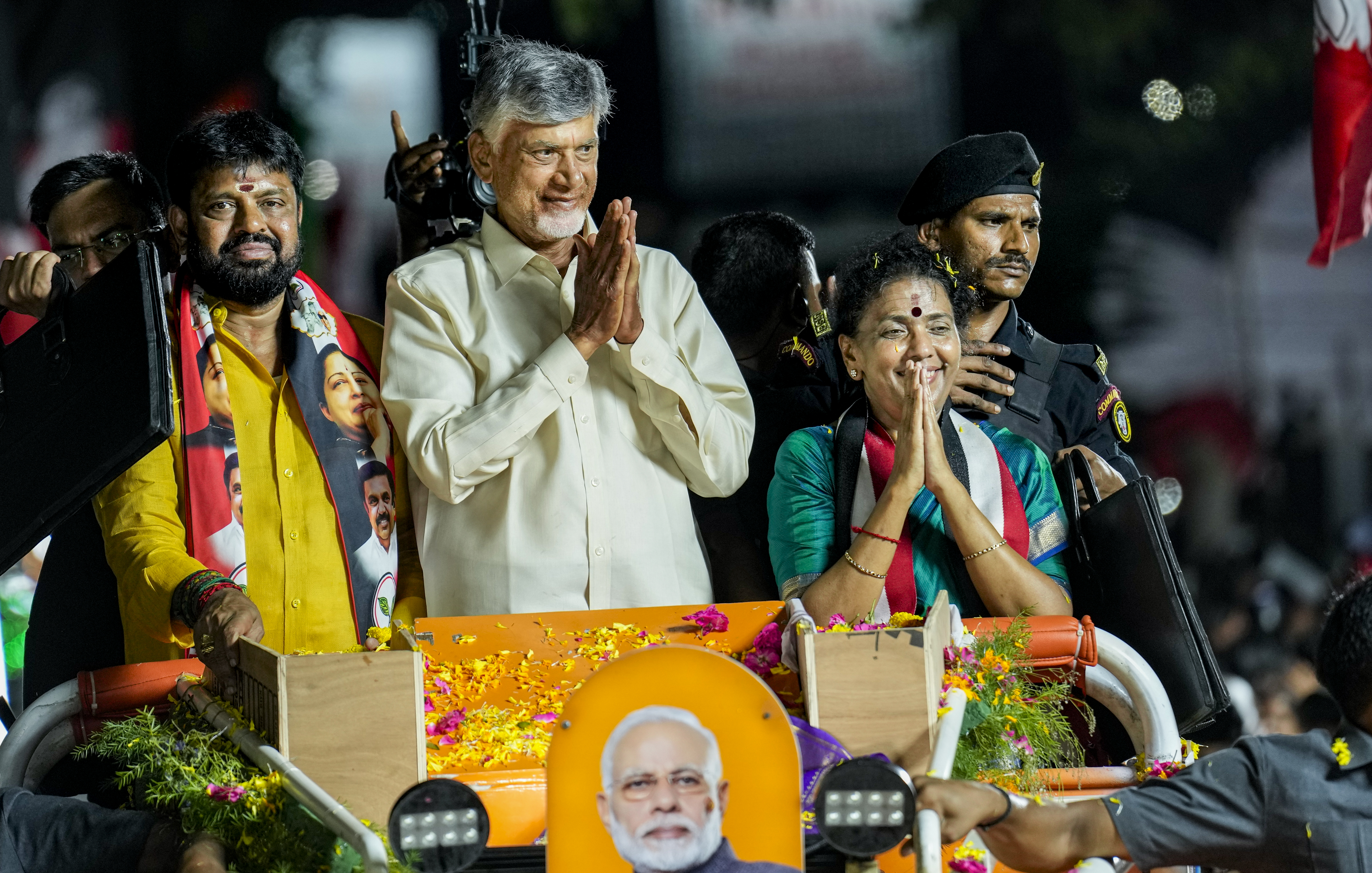 TN polls: AP CM campaigns in Chennai